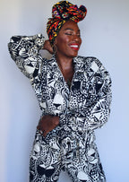 Queen of the Night Head Wrap