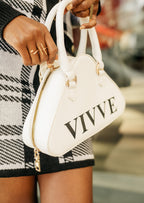 The Blueprint Handbag- Bone White