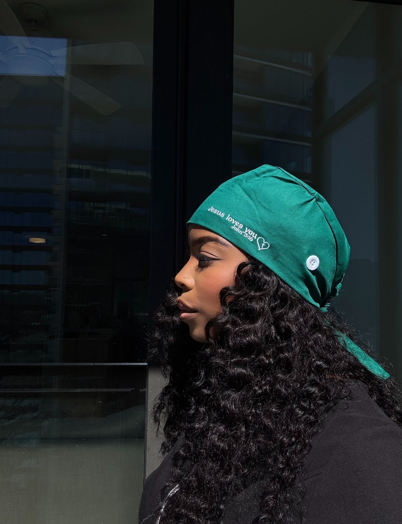 Satin lined classic scrub hat