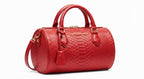 The barrell mini in red python ( sample )