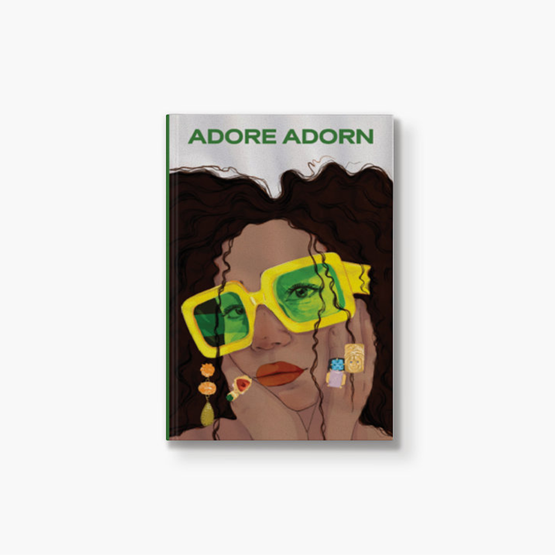 "Through Green Glasses" Cloth-cover Journal