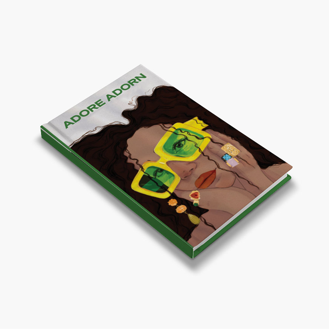 "Through Green Glasses" Cloth-cover Journal