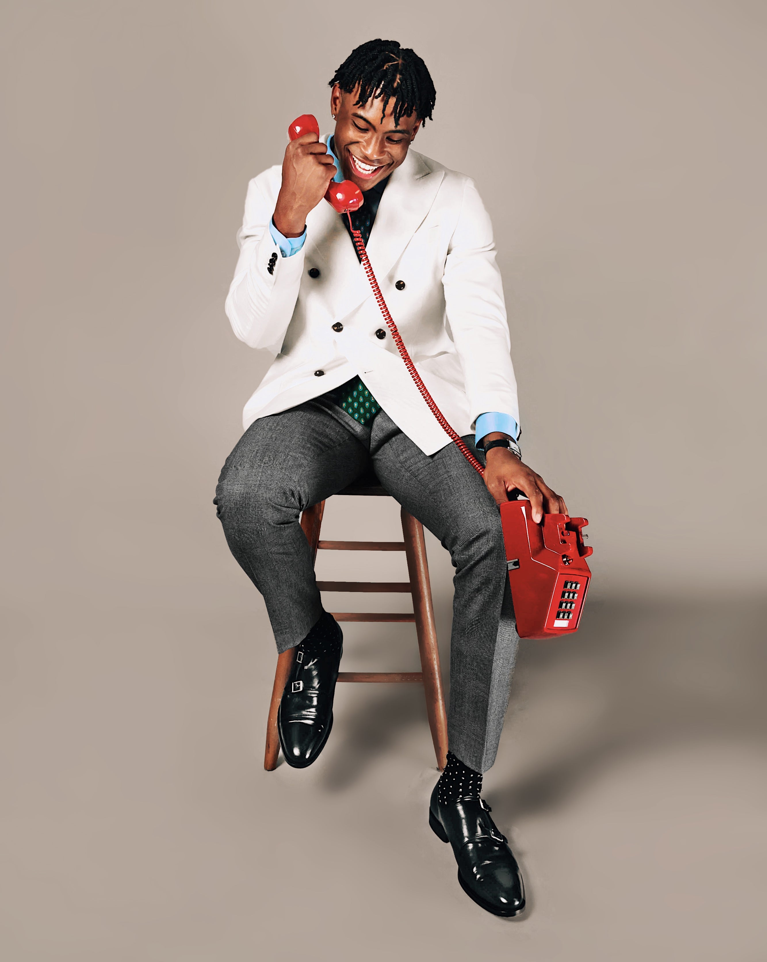 SG Dress Trouser - Houndstooth Plaid