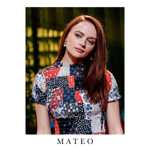 14kt Brilliant Pink Topaz and Baroque Pearl Drop Earrings