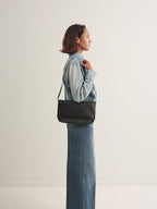 JOELE BAG - BLACK VITELLO