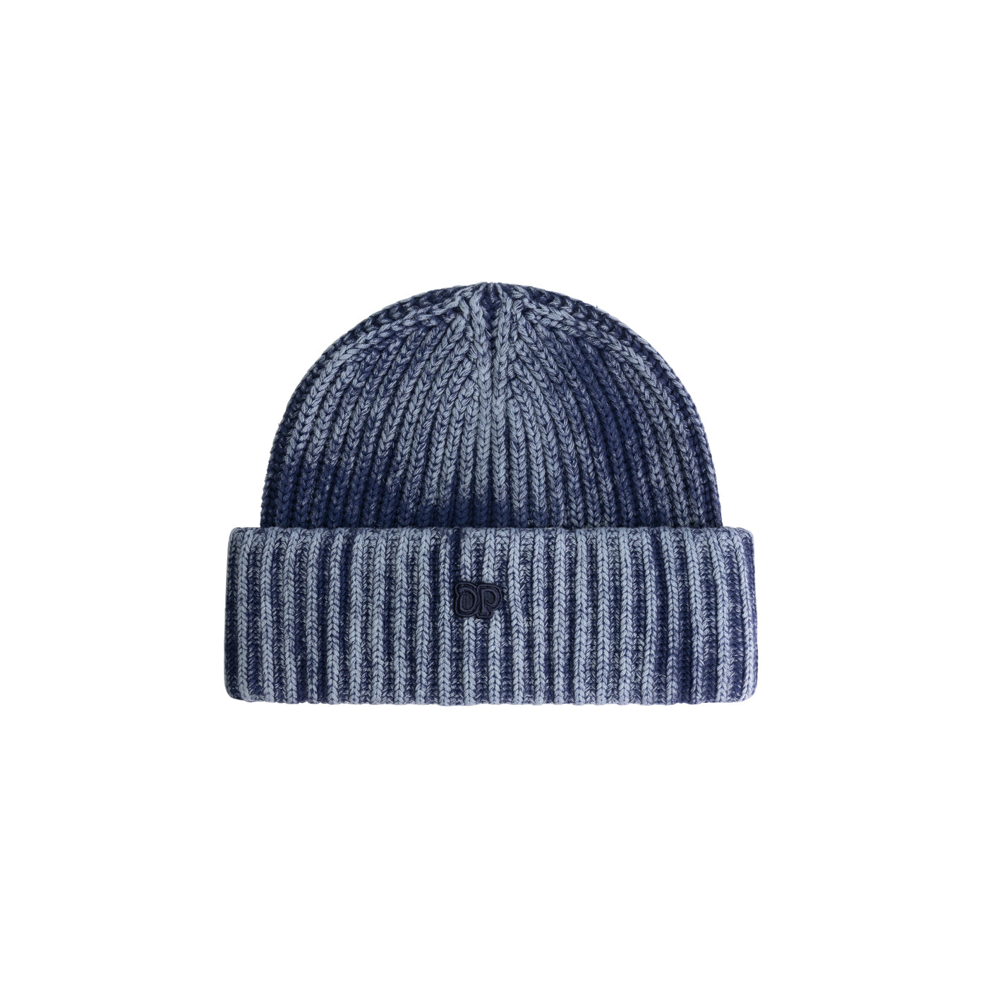 Indigo Knitted Washed Beanie