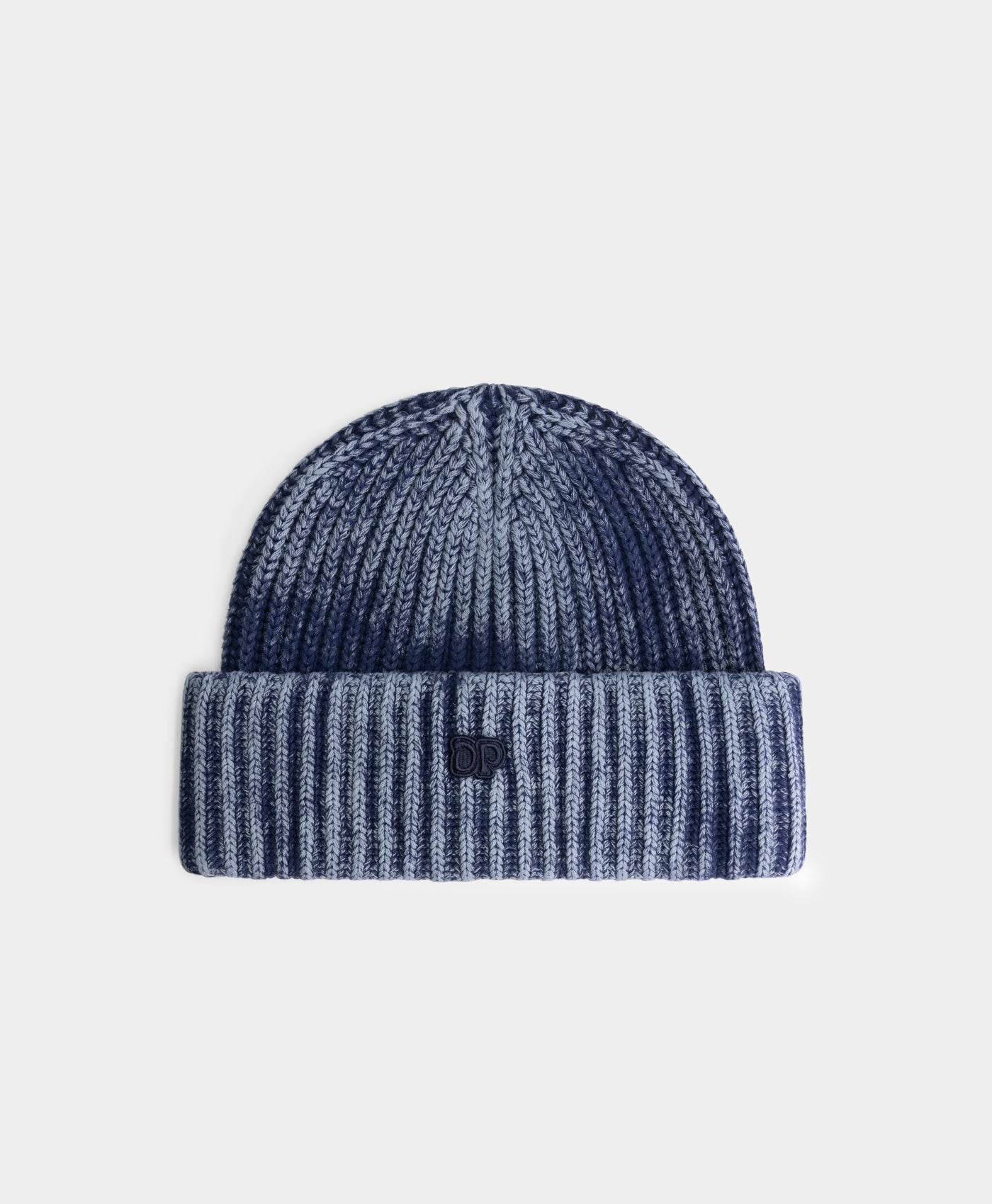 Indigo Knitted Washed Beanie