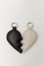 BFF HEART - BLACK/CEMENT VITELLO