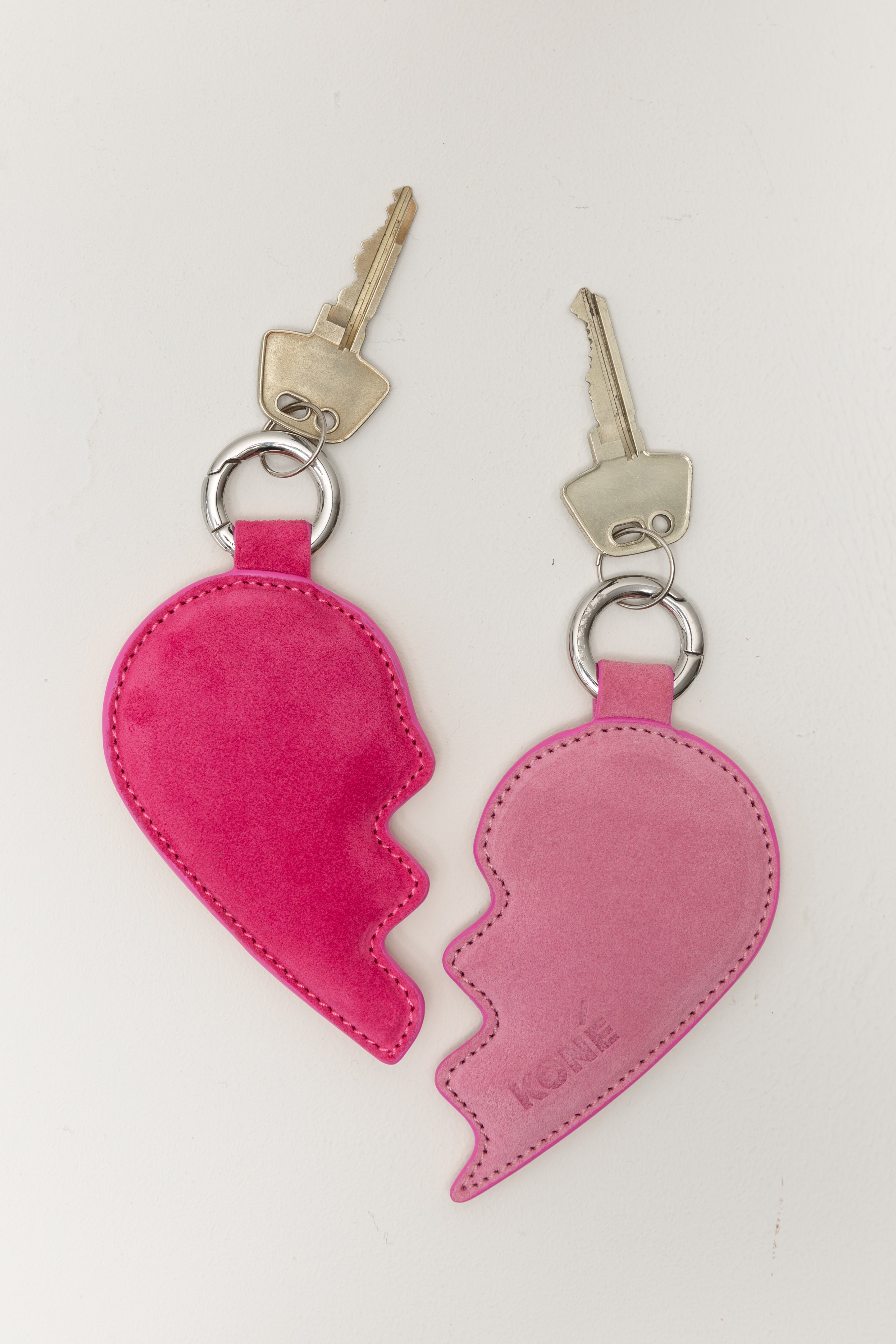 BFF HEART - FUXIA/CONFETTO SUEDE