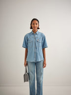 ANNIKA BAG - SKY VITELLO