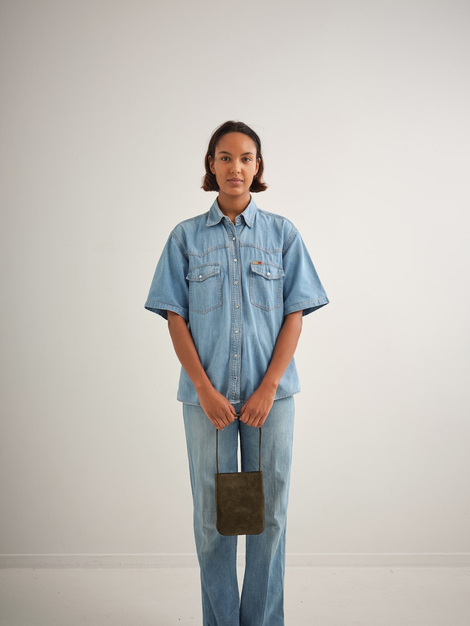 BABBO BAG - MILITAIRE SUEDE