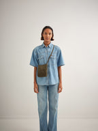 BABBO BAG - MILITAIRE SUEDE