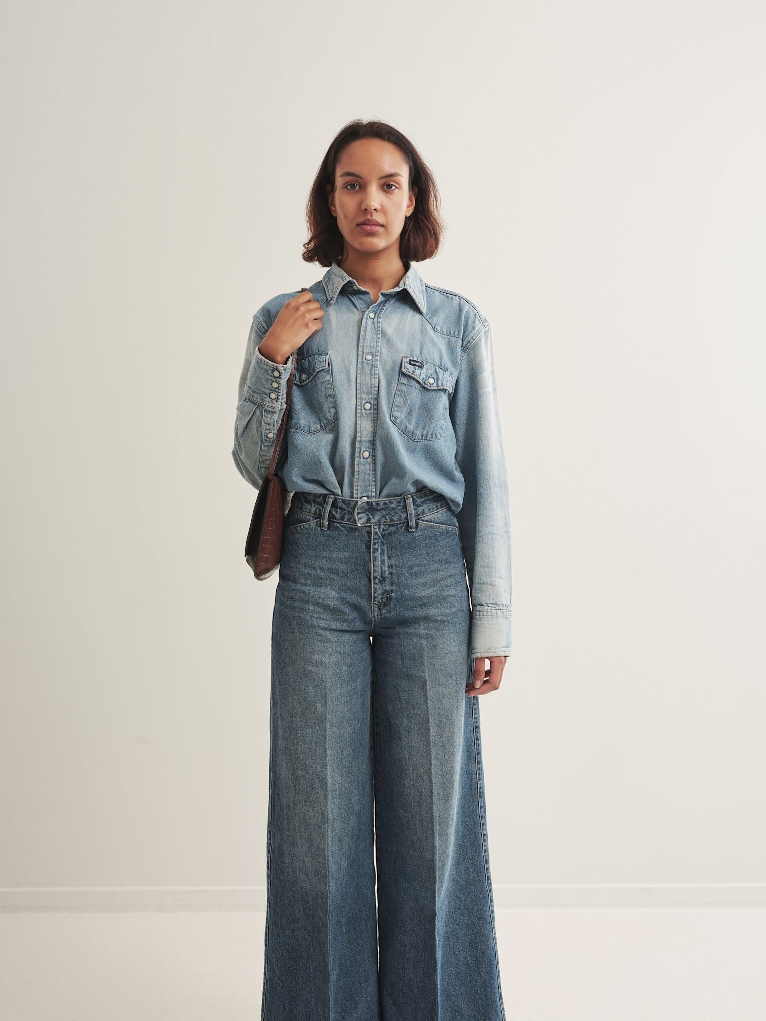 JOELE MIX BAG - DARK BROWN VITELLO+SIDNEY