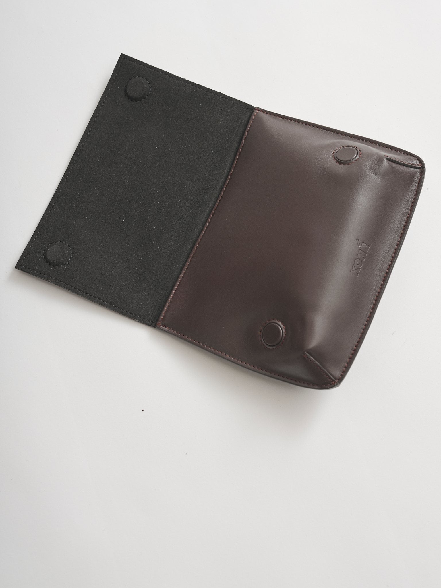 JOELE PURSE - DARK BROWN VITELLO