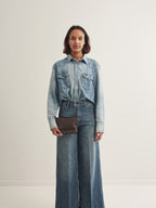 JOELE PURSE - DARK BROWN VITELLO