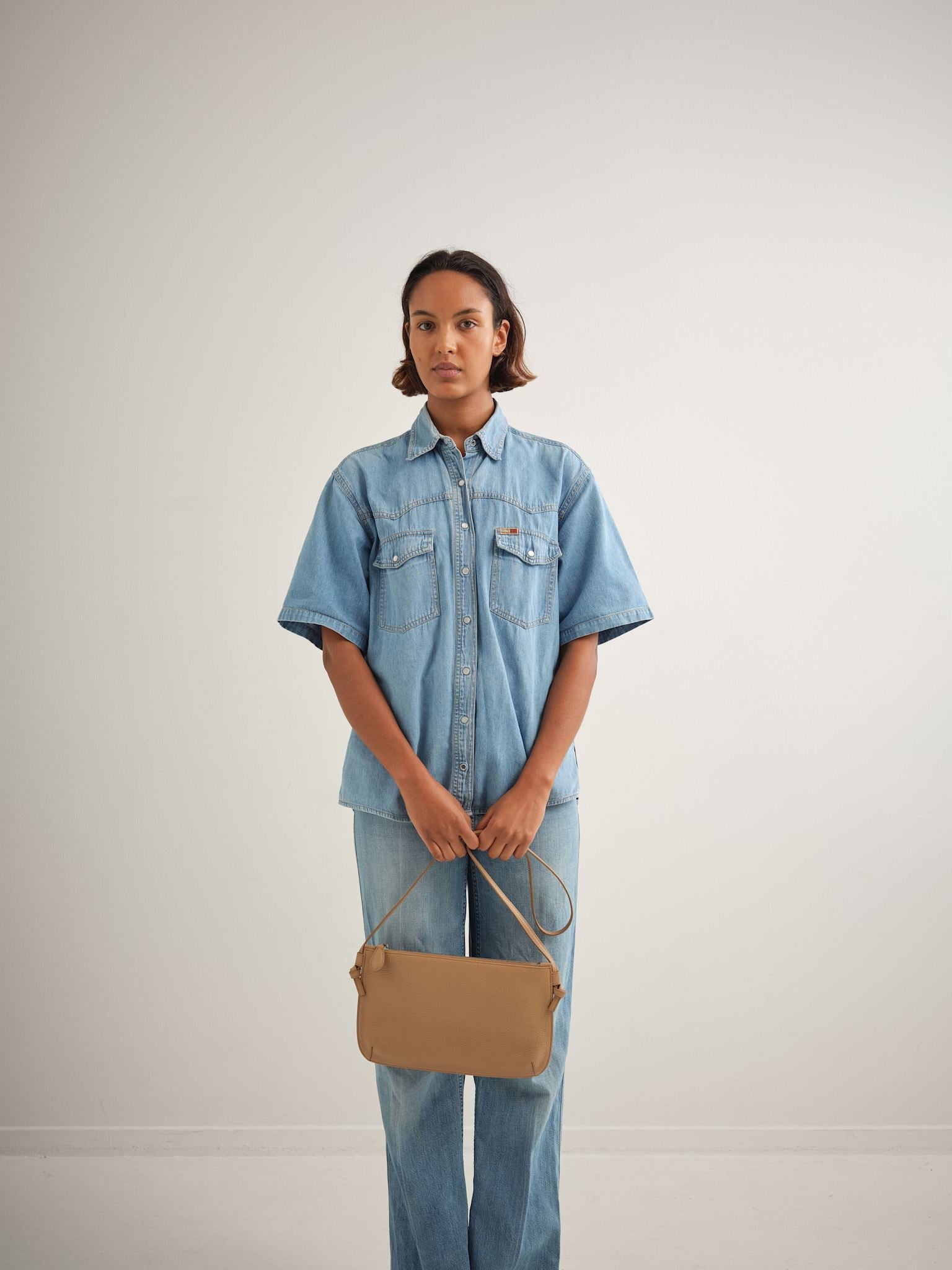 LARGE PURSE - CARAMEL RIO