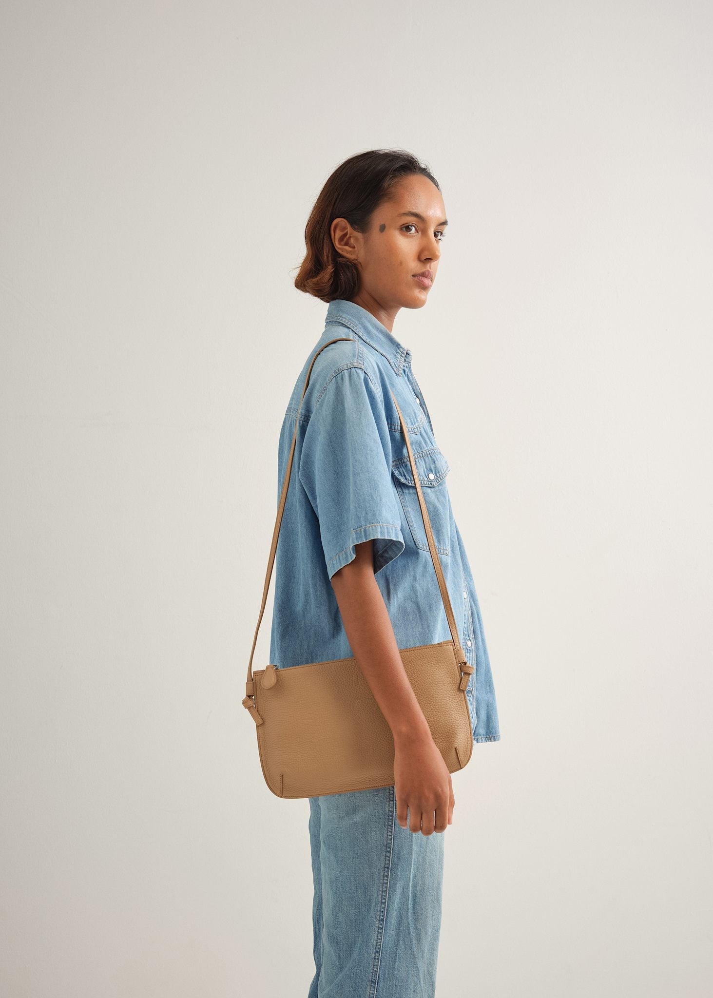 LARGE PURSE - CARAMEL RIO