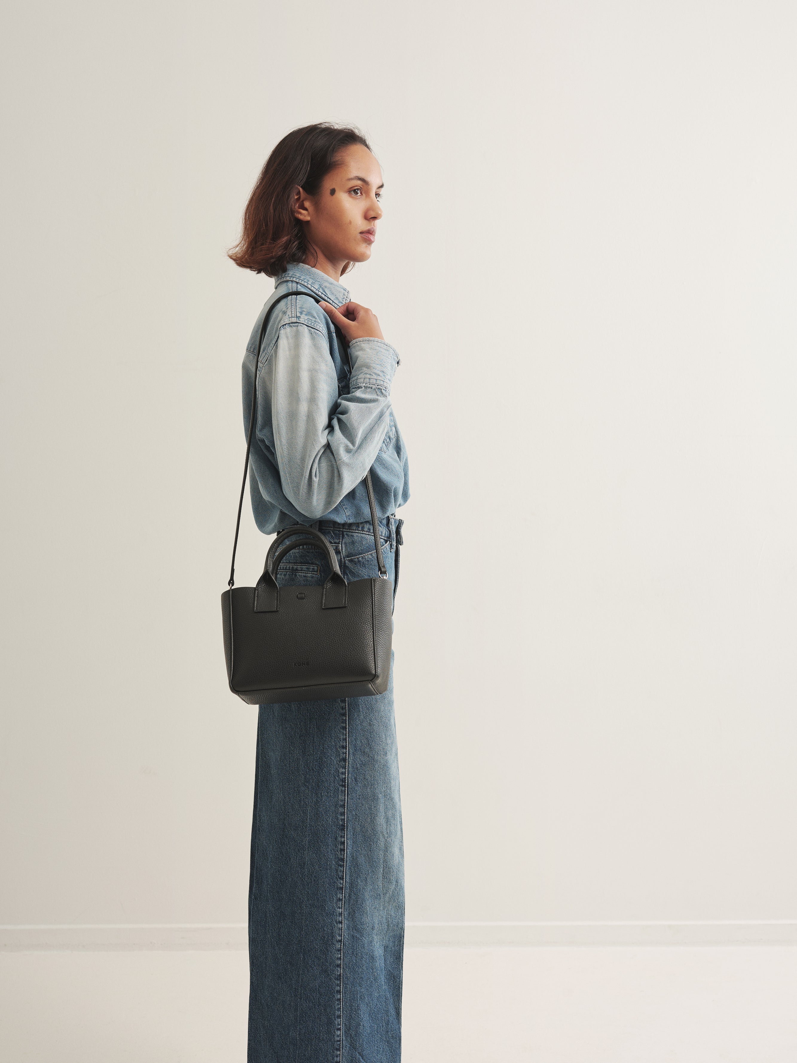 LITTLE FILIPPO BAG - BLACK RIO