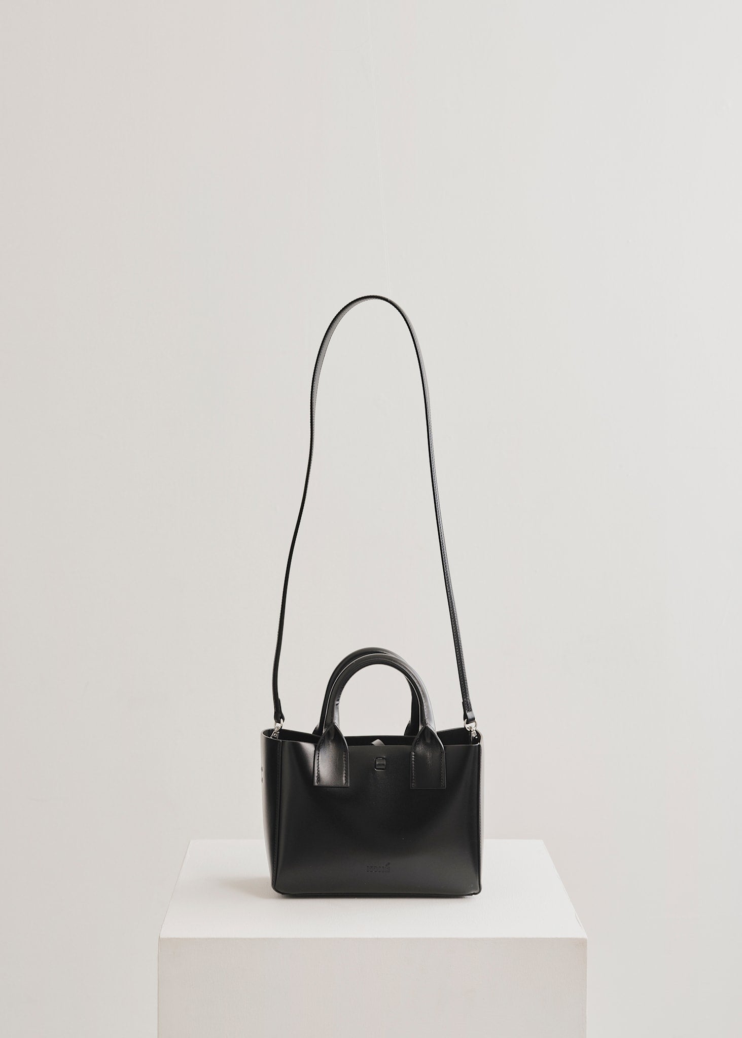 LITTLE FILIPPO BAG - BLACK VITELLO