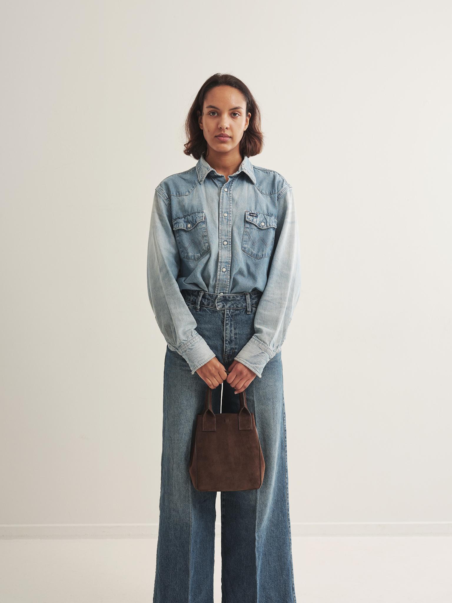 SMALL FILIPPO BAG 2.0 - PALISSANDRO SUEDE