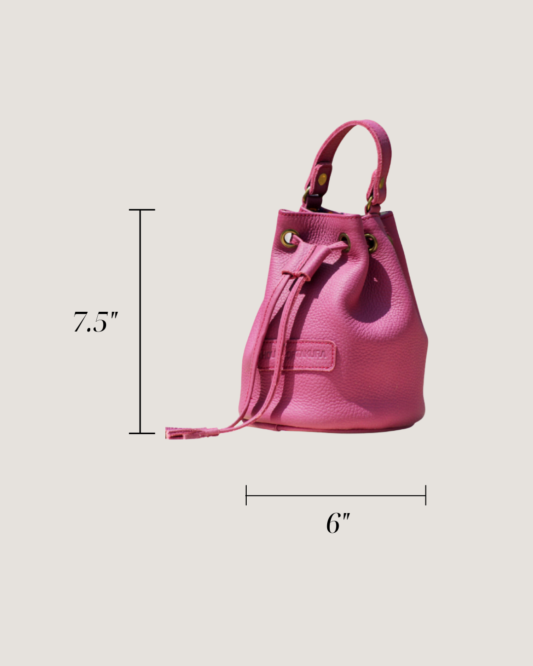 Kadiki Bag - Plum Pink Leather