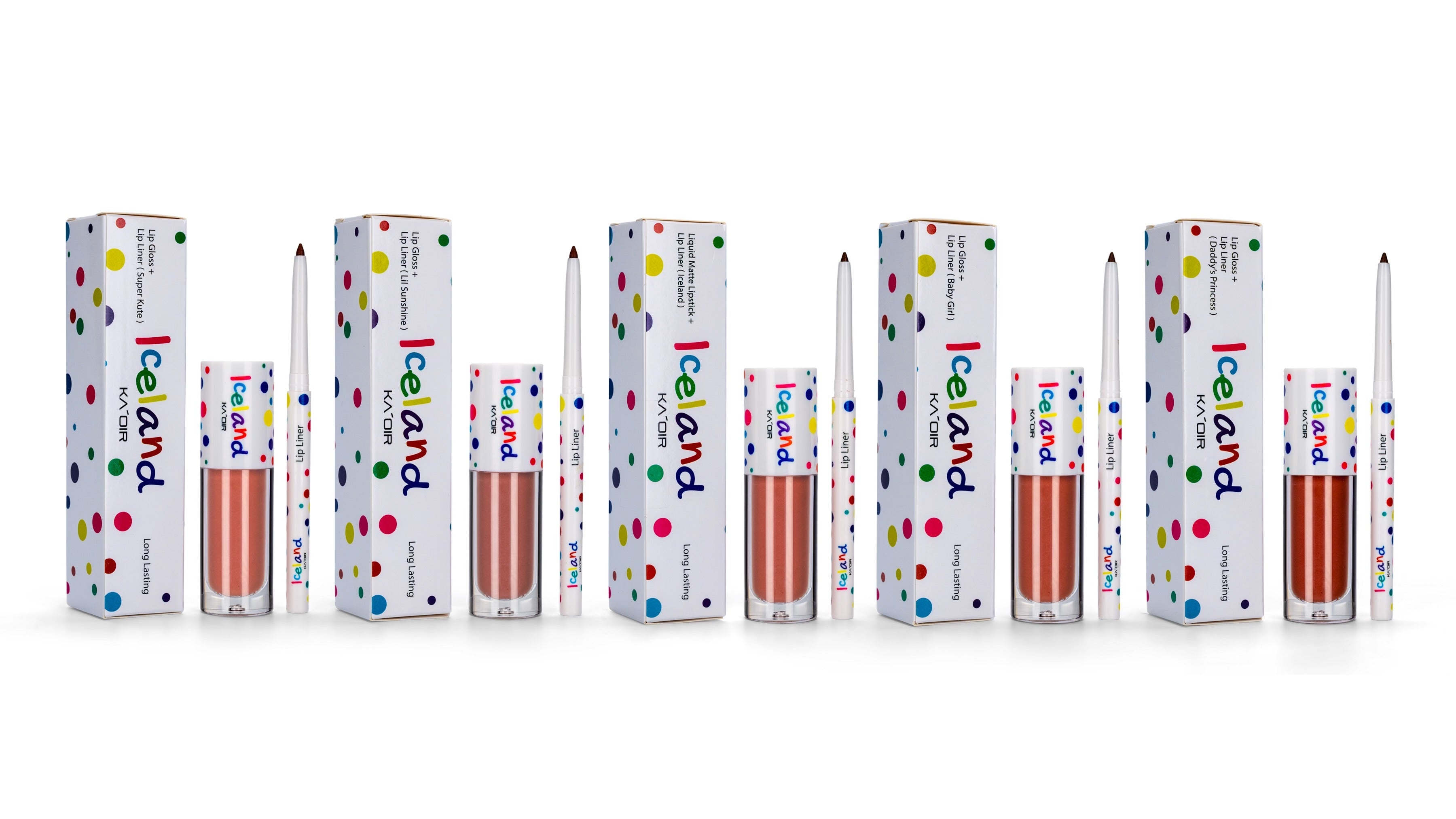 ICELAND LIP KIT BUNDLE (ALL 5)