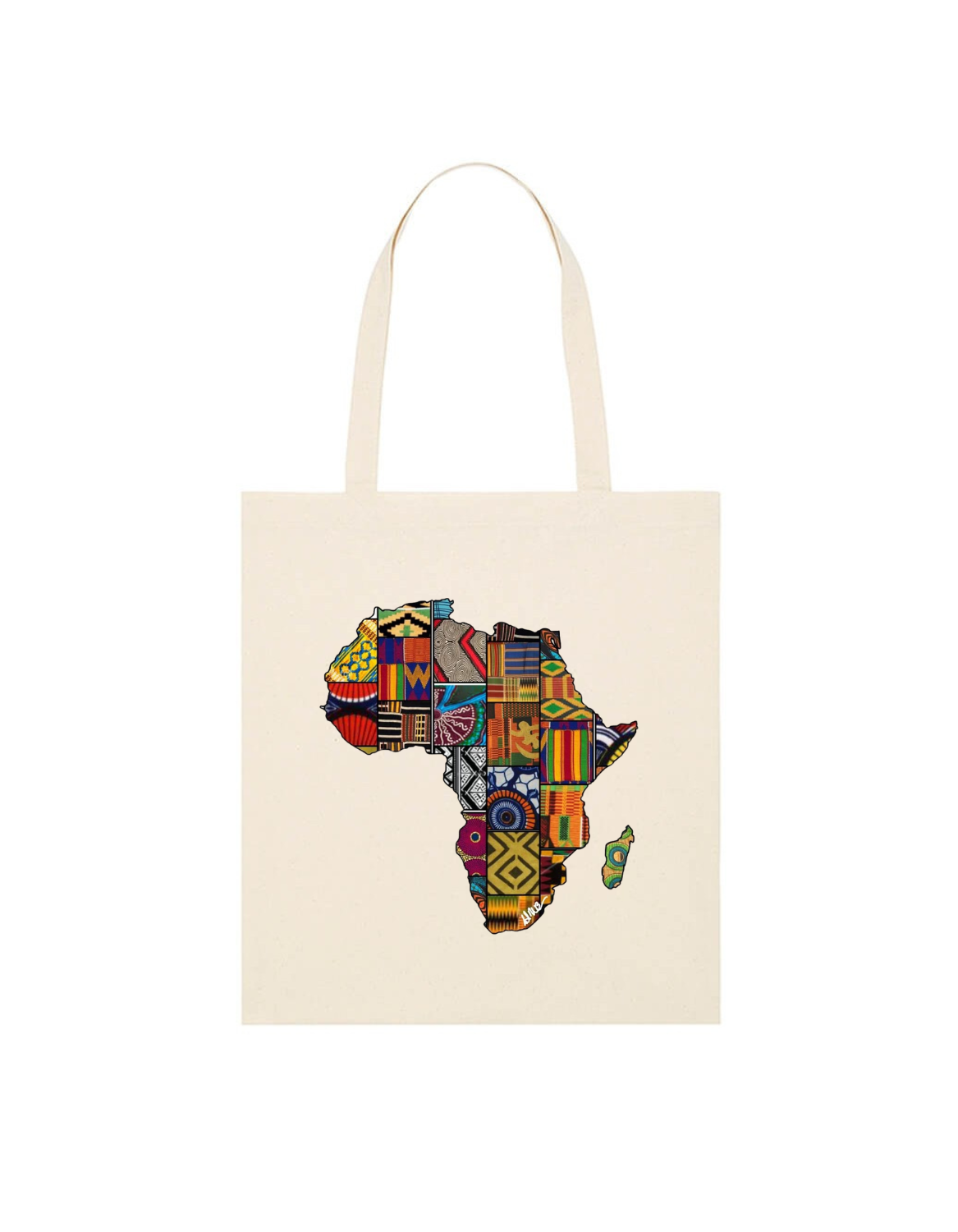 Africa Map Tote Bag