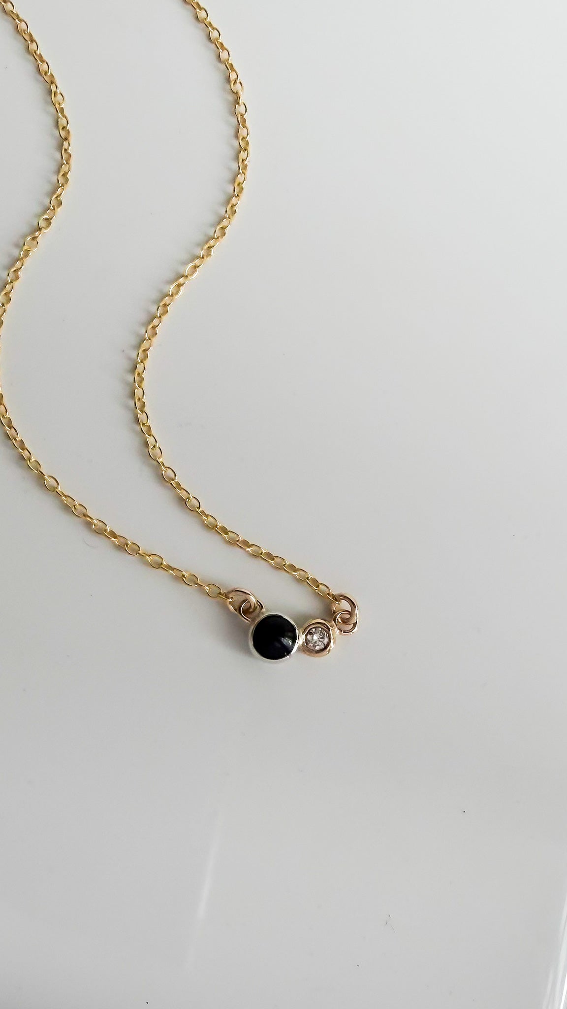 LUMINARY// shadow and light necklace