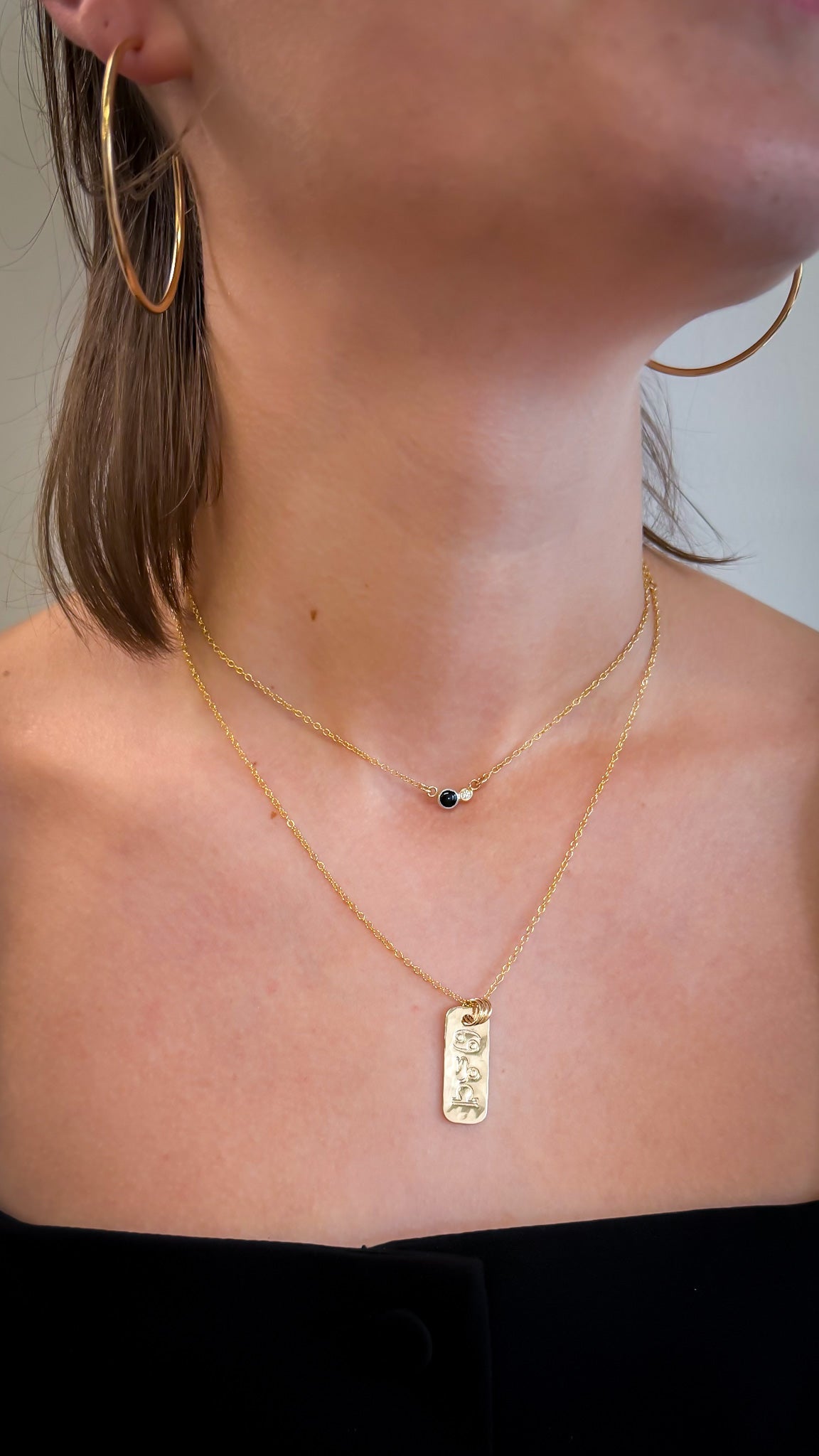 LUMINARY// shadow and light necklace