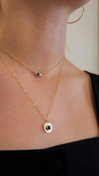 LUMINARY// shadow and light necklace