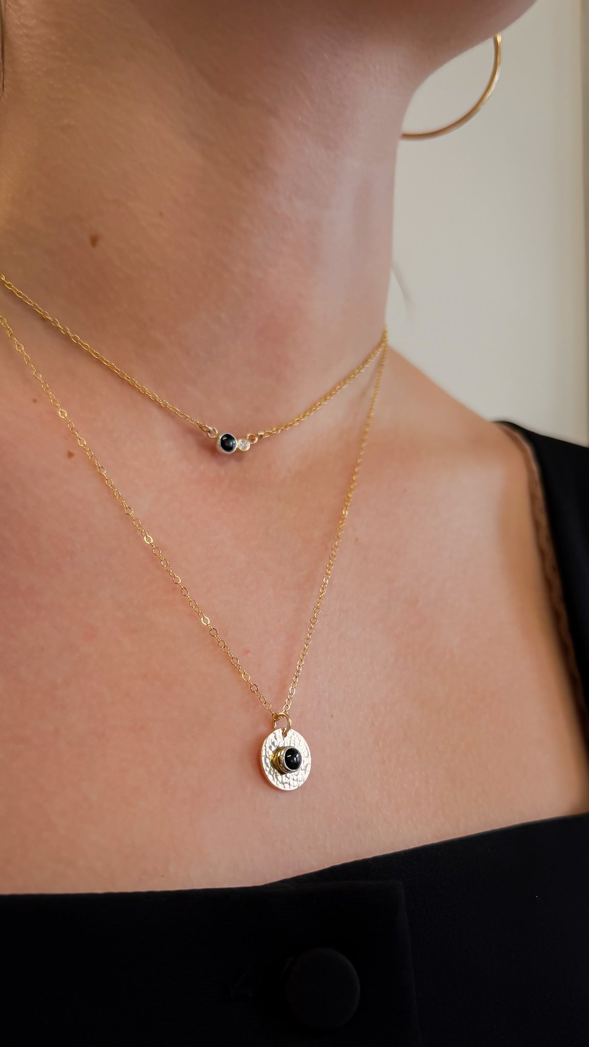 LUMINARY// shadow and light necklace