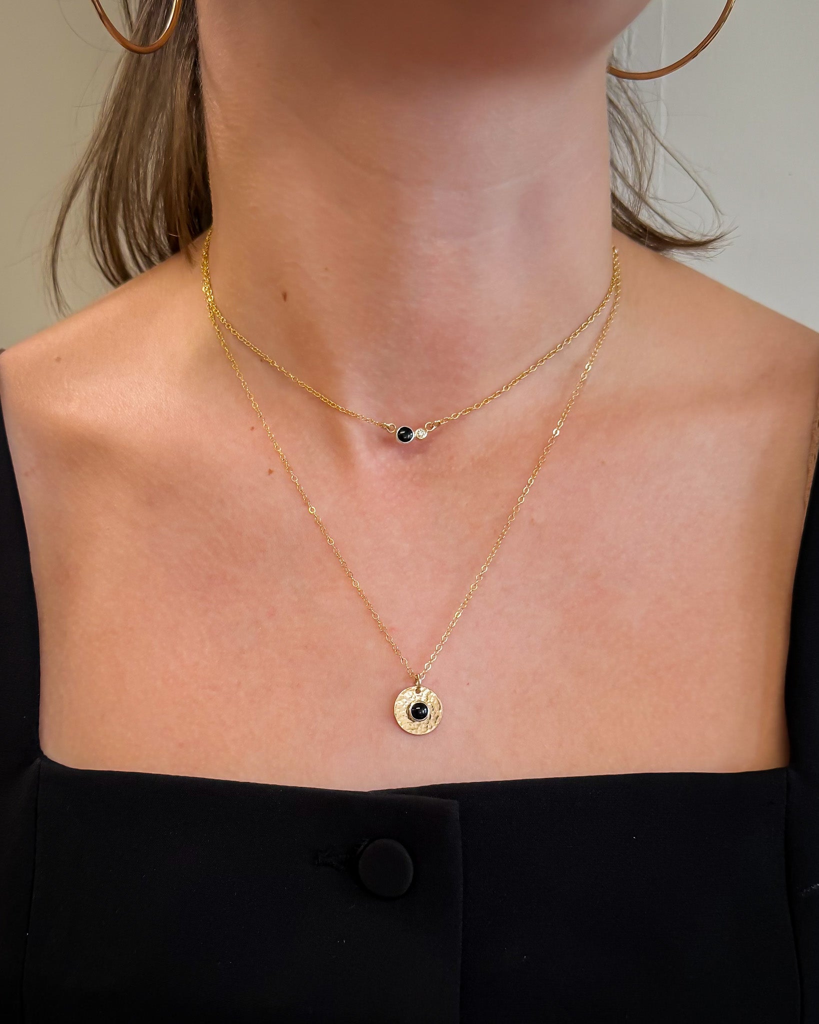 LUMINARY// shadow and light necklace