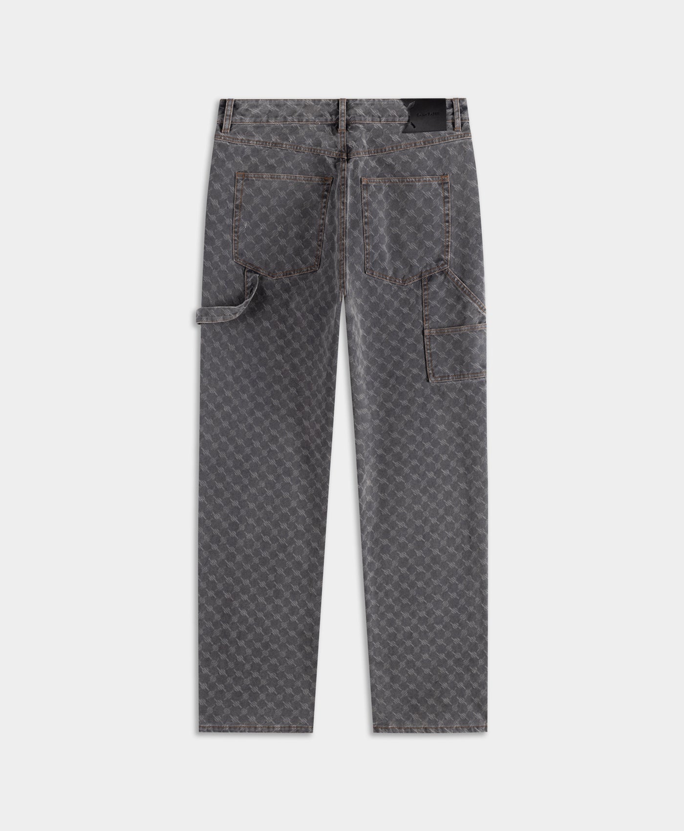 Grey Monogram Workwear Amba Jeans