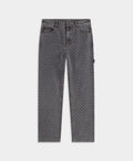 Grey Monogram Workwear Amba Jeans
