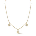 14kt 3 Petite Venus Shell Necklace