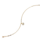 14kt Petite Venus Anklet