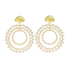 Maria Earrings Pearl