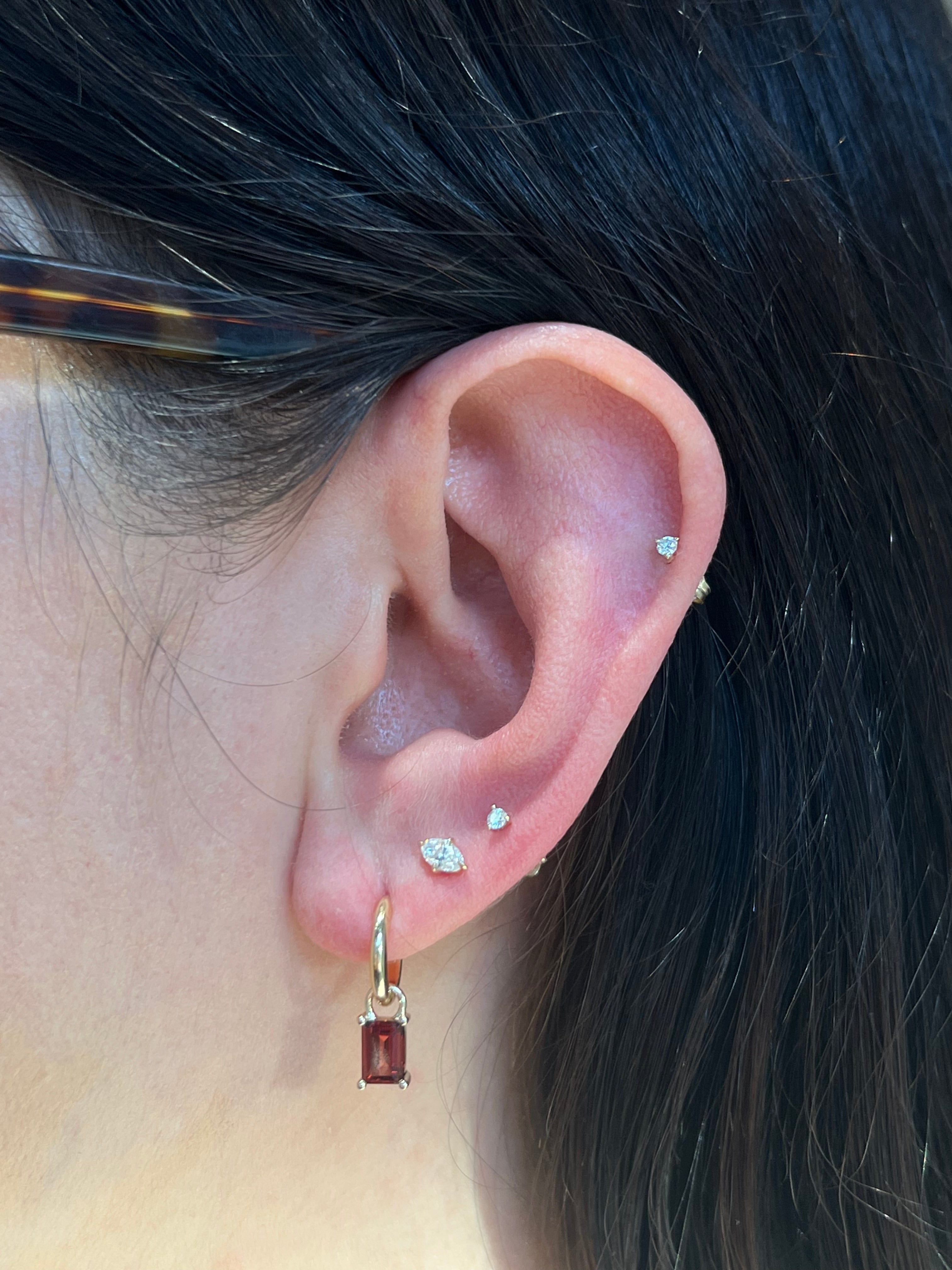 Marquise Diamond Studs (0.20tcw)