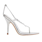 Mid Chrome Knotted 100mm Thong Sandals