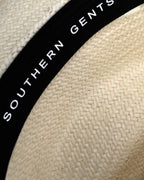 SG Miller Ranch Straw Fedora Hat - Ivory