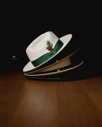 SG Miller Ranch Straw Fedora Hat - Ivory