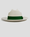 SG Miller Ranch Straw Fedora Hat - Ivory