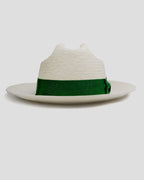 SG Miller Ranch Straw Fedora Hat - Ivory