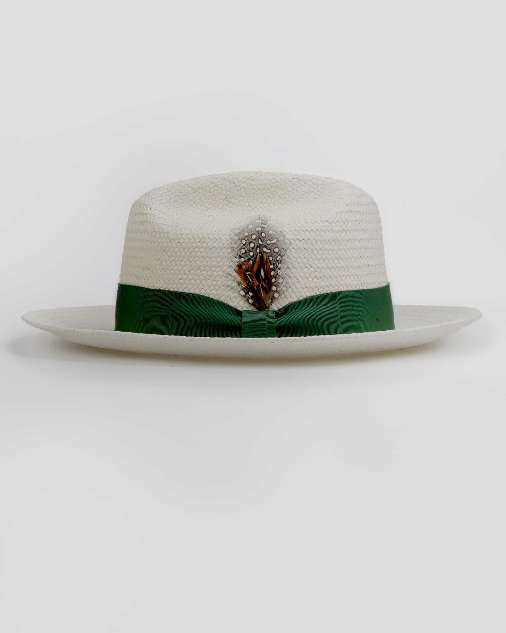 SG Miller Ranch Straw Fedora Hat - Ivory