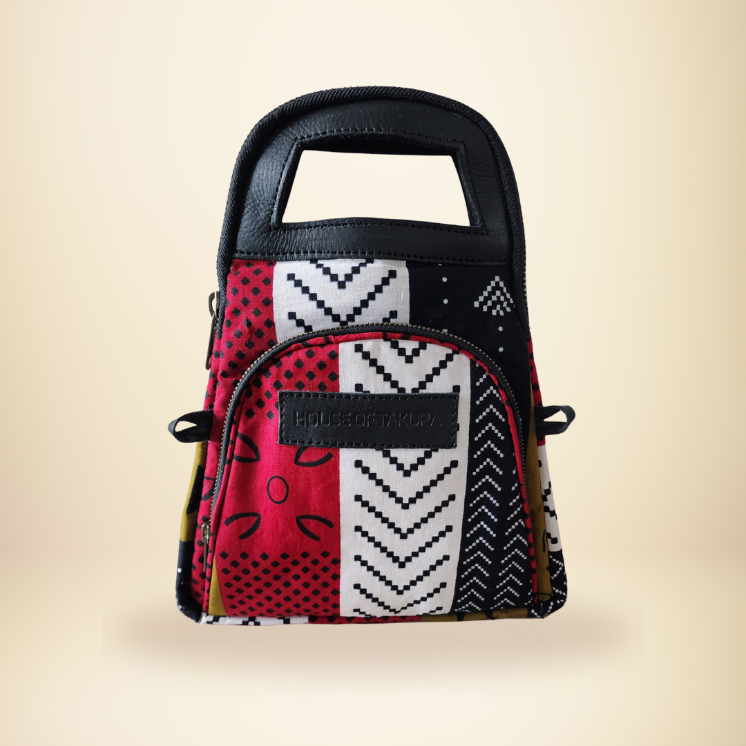 Alpha Mini Clutch - Sikasso Red