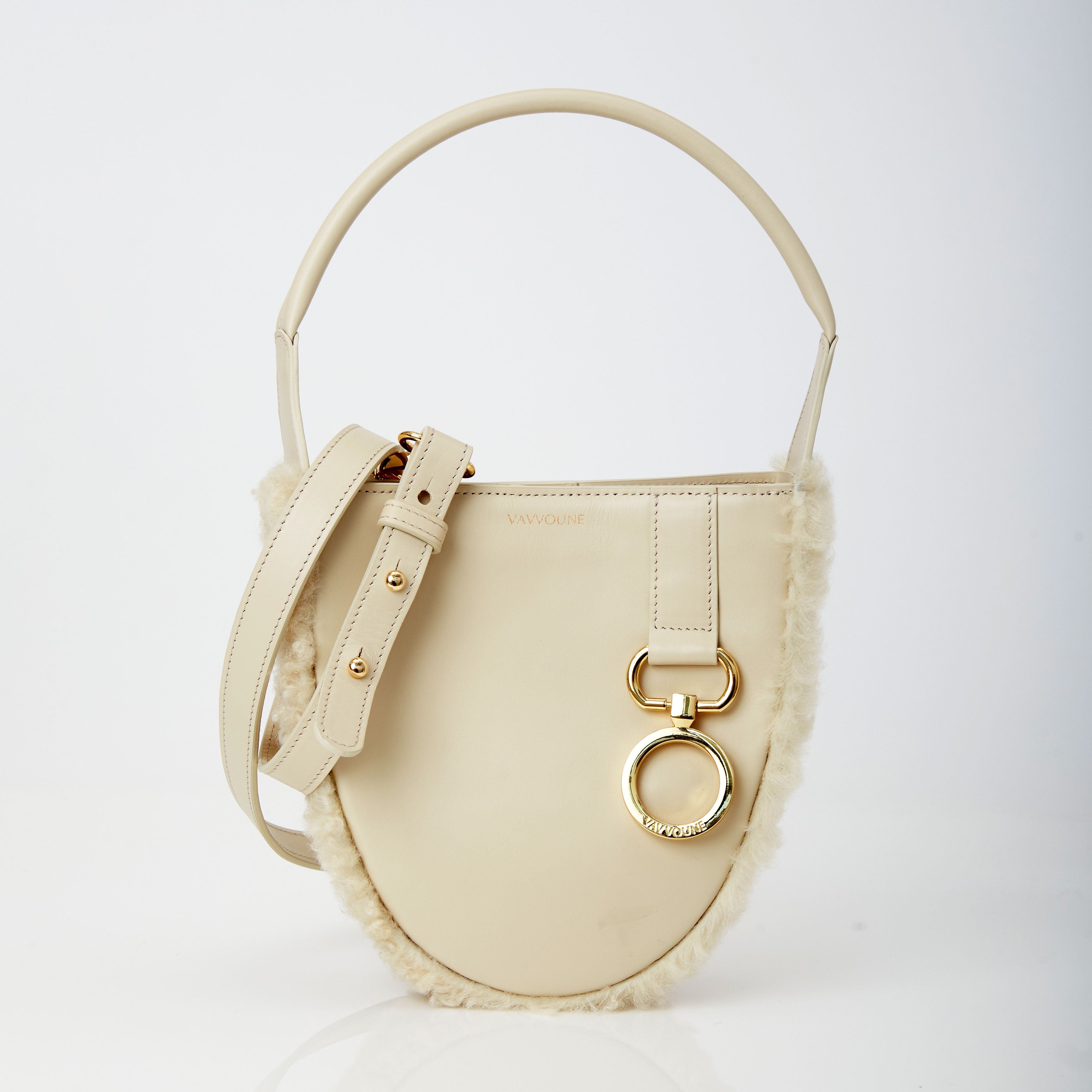 Mirey Teardrop - Creme + Shearling