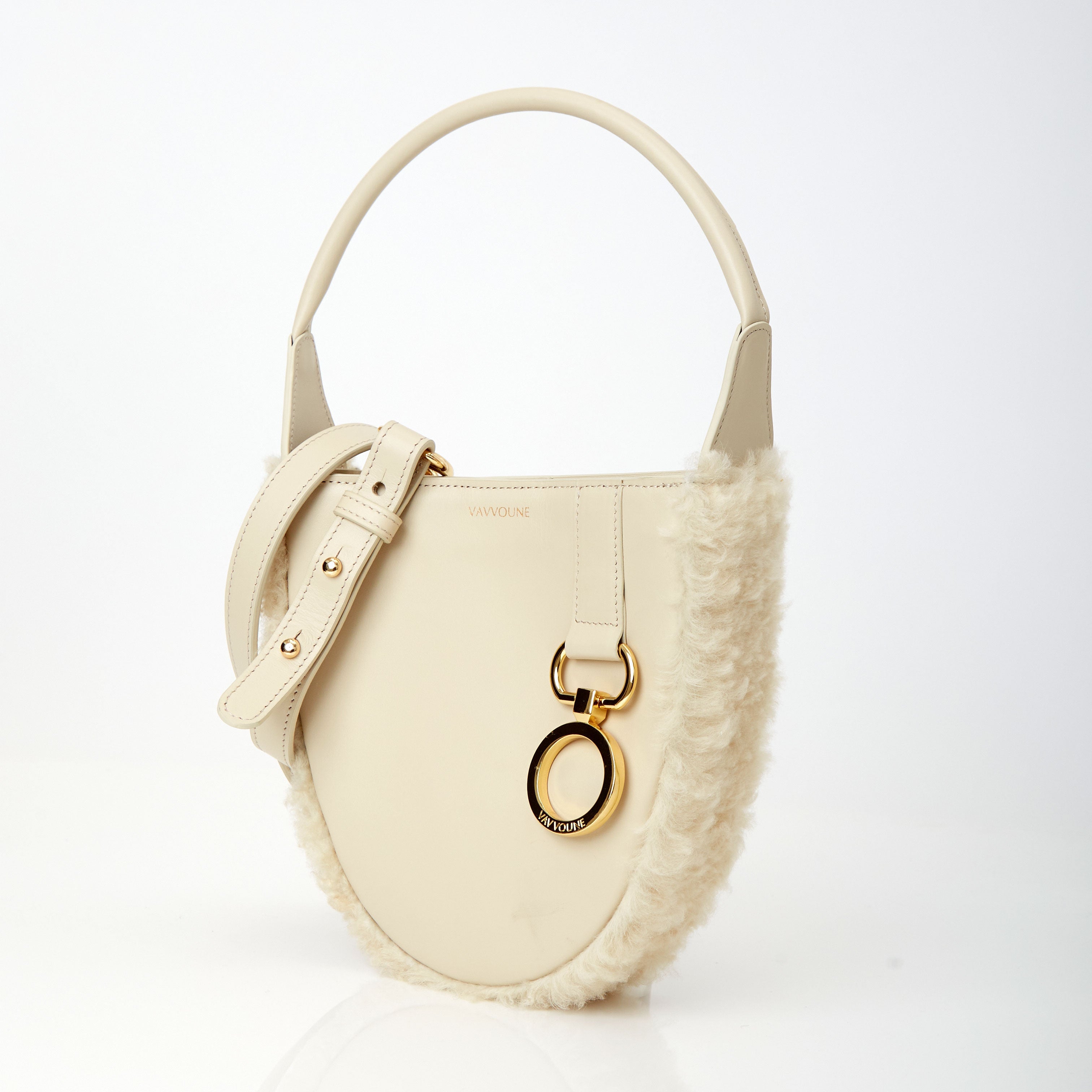 Mirey Teardrop - Creme + Shearling