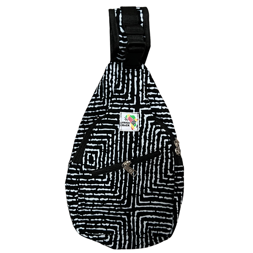 Monochrome Vibes Crossbody Bag