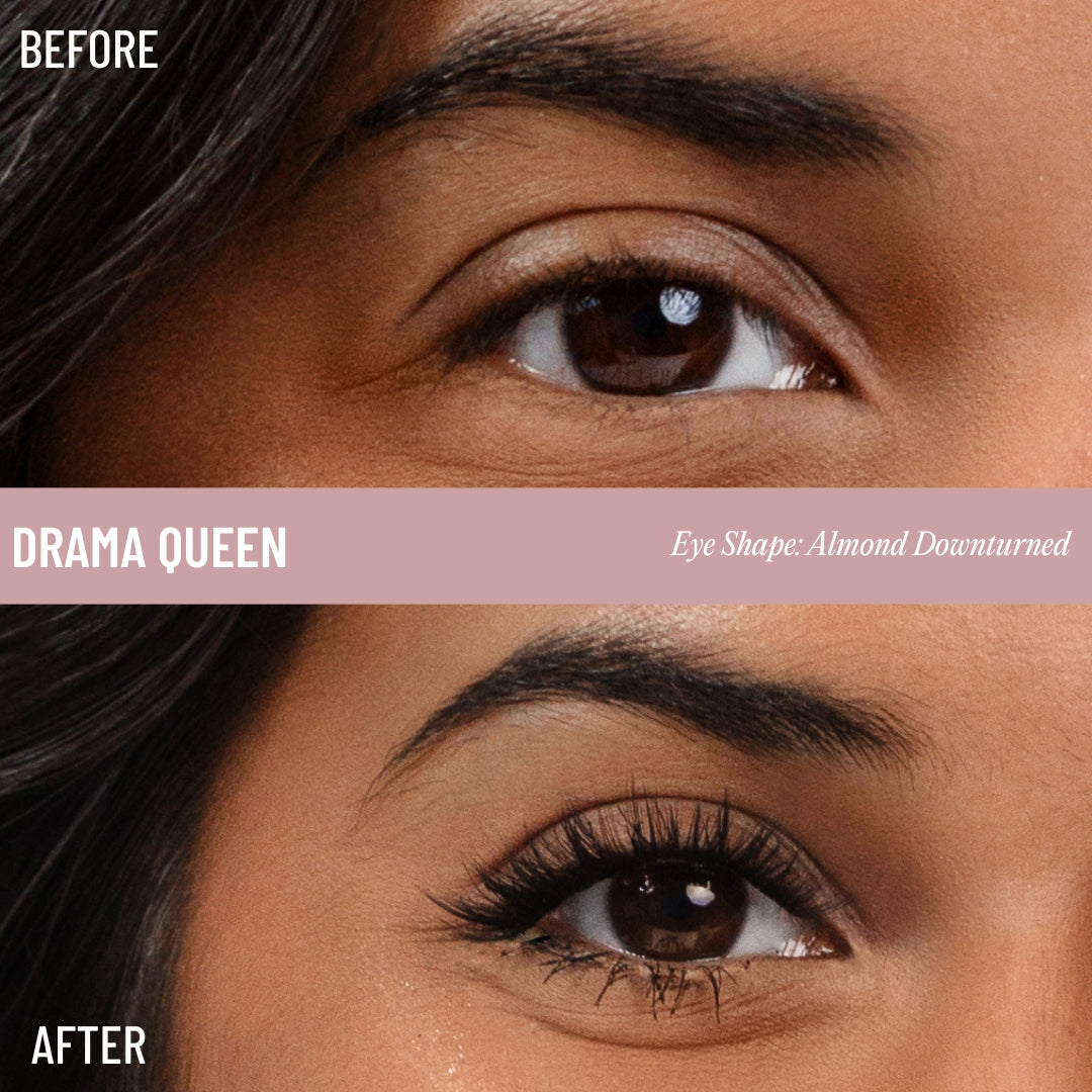 Uplifted Pre-Glued Lash Clusters