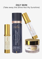 Oily Skin Set - Smudge Proof Makeup System